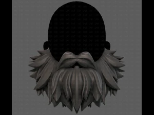 Beard V46 3D Model
