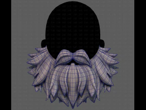 Beard V46 3D Model