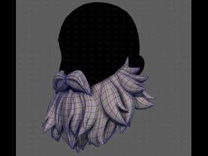Beard V46 3D Model