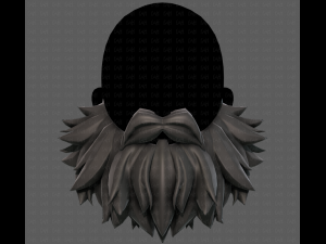 Beard V46 Modelo 3D