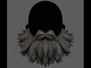Beard V46 3D Model