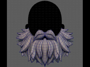 Beard V46 3D Model