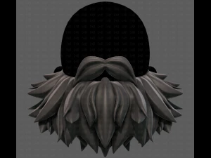 Beard V46 3D Model