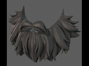 Beard V46 3D Model