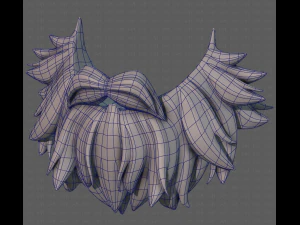 Beard V46 3D Model