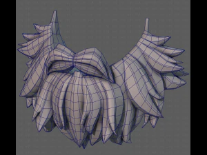 Beard V46 3D Model