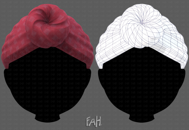 Cap V49 Model 3D .c4d .max .obj .3ds .fbx .stl .blend 