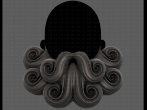Beard V47 3Dモデル