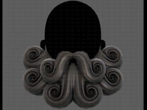 Beard V47 3Dモデル