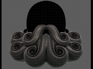 Beard V47 3D Model