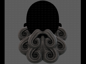 Beard V48 3D 模型