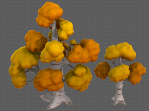 Trees Cartoon V14 3D मॉडल