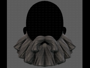 Beard V49 Modèle 3D