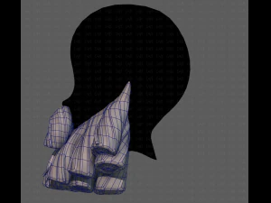 Beard V49 3D Model