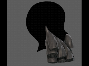 Beard V49 Modèle 3D