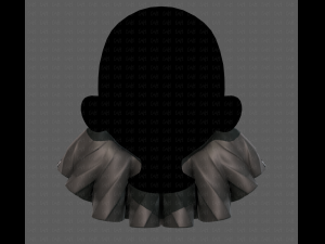 Beard V49 Modèle 3D
