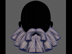 Beard V49 Modèle 3D