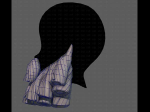 Beard V49 3D Model