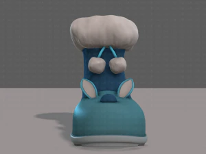 Shoes cartoonV50 3D Model