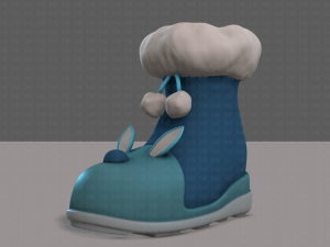 Shoes cartoonV50 Model 3D