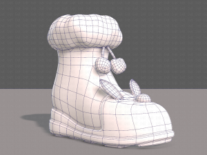 Shoes cartoonV50 Model 3D