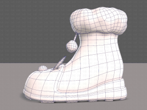 Shoes cartoonV50 Model 3D