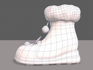 Shoes cartoonV50 3D Model