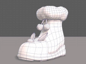 Shoes cartoonV50 3D Model