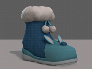 Shoes cartoonV50 Model 3D