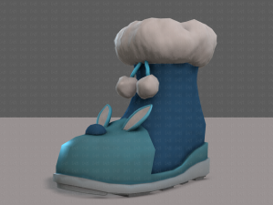 Shoes cartoonV50 Model 3D