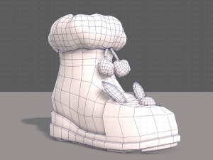 Shoes cartoonV50 Model 3D