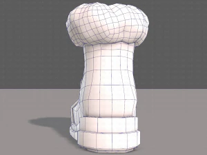 Shoes cartoonV50 3D Model