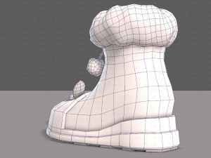 Shoes cartoonV50 Model 3D