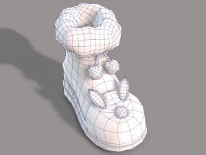 Shoes cartoonV50 3D Model