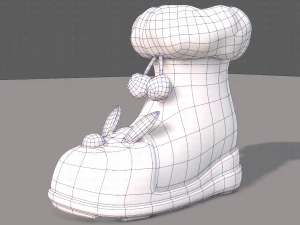 Shoes cartoonV50 3D Model