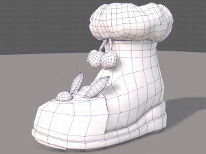Shoes cartoonV50 Model 3D