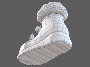 Shoes cartoonV50 3D Model