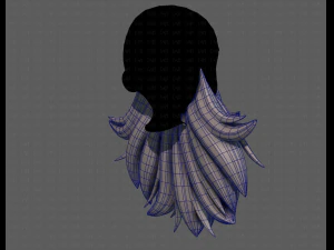 Beard V50 3D Model