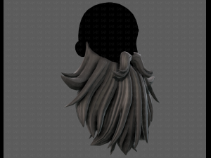 Beard V50 3D 模型