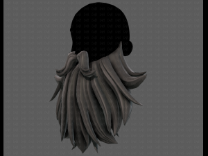 Beard V50 3D 模型
