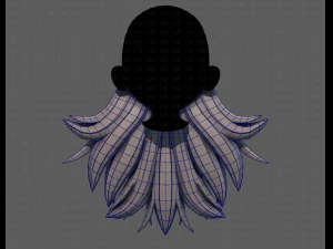 Beard V50 3D Model
