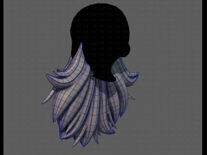 Beard V50 3D Model