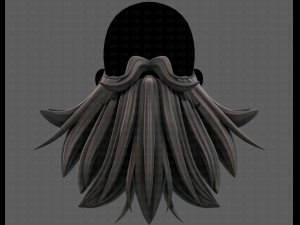 Beard V50 3D 模型