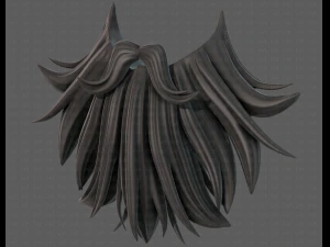 Beard V50 3D Model