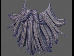 Beard V50 3D Model