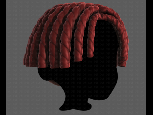 3D Hair style for boy V97 3D 模型