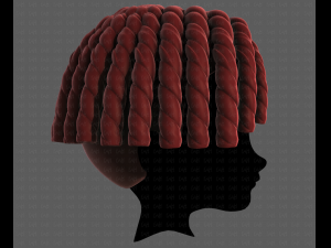 3D Hair style for boy V97 3D 模型