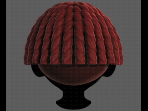 3D Hair style for boy V97 3D 模型
