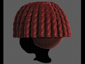 3D Hair style for boy V97 3D 模型