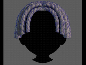 3D Hair style for boy V97 3D 模型
